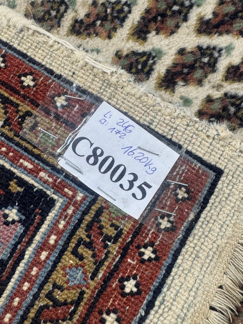 Schöner Sarough Mir Orientteppich Perserteppich  Teppich 246 cm x 172 cm C80035