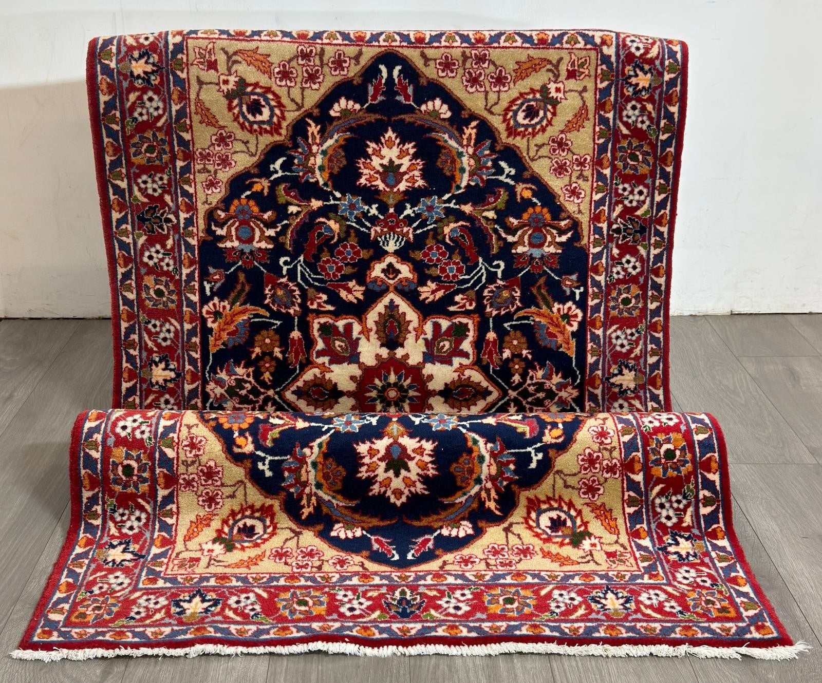 TOP Sarukh GEREINIGT Orientteppich Perserteppich Teppich 165 cm x 108 cm G0250