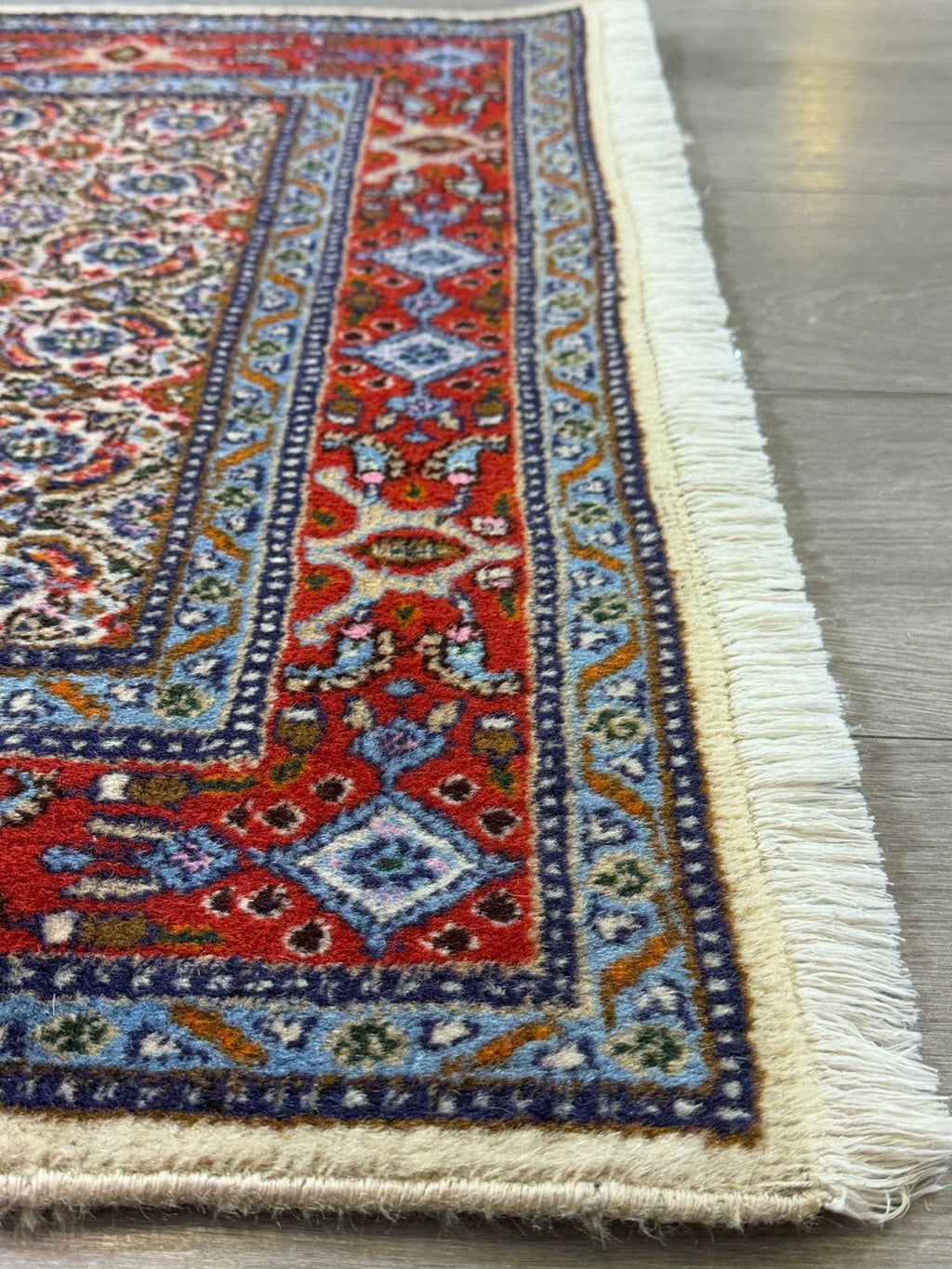 Schöner Moud GEREINIGT Orientteppich Perserteppich 142 cm x 76 cm 26-G10002