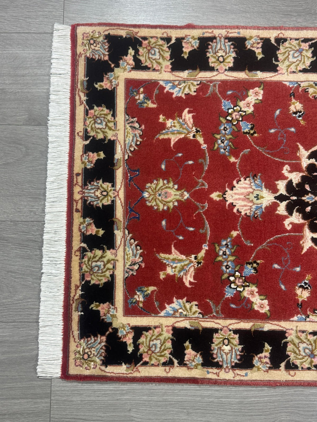 Täbriz Fein GEREINIGT Orientteppich Perserteppich Teppich 118cmx70cm G0184