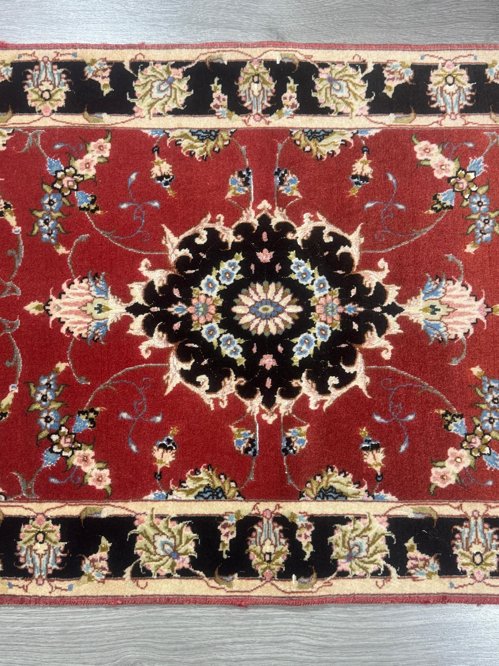 Täbriz Fein GEREINIGT Orientteppich Perserteppich Teppich 118cmx70cm G0184