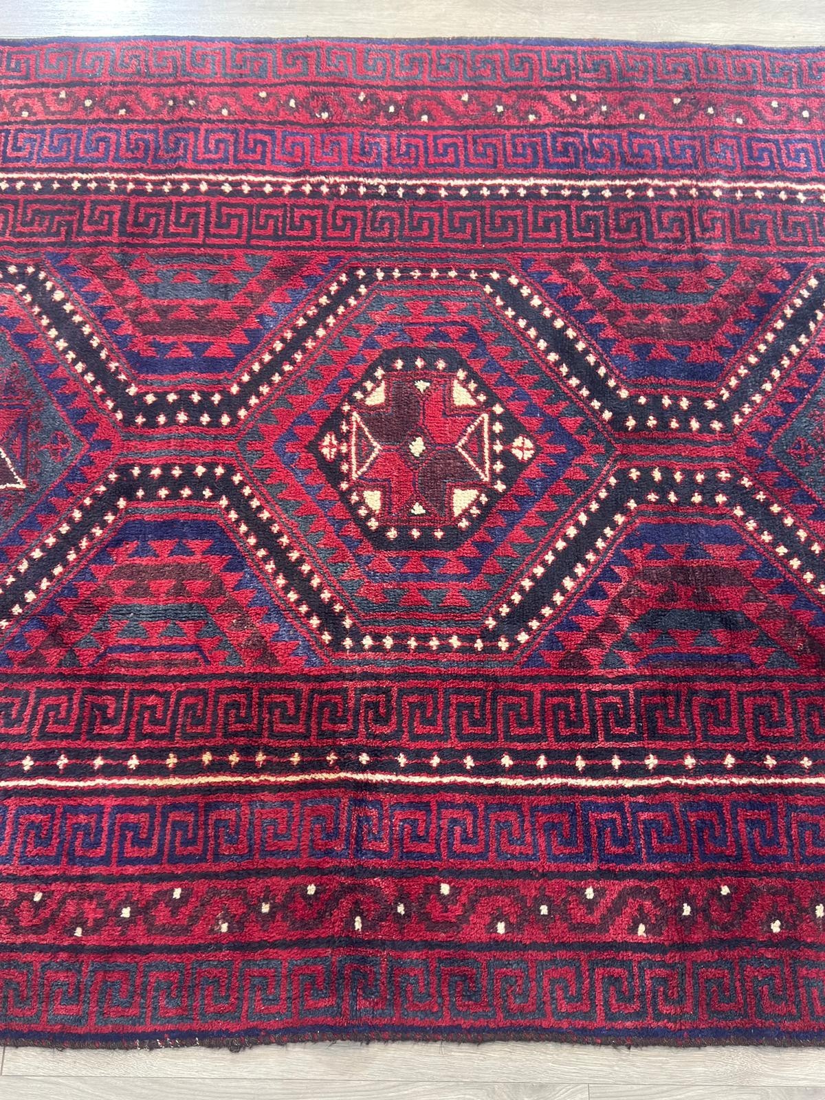 Schöner Belutsch Orientteppich Perserteppich Teppich 259cmx168cm C80121