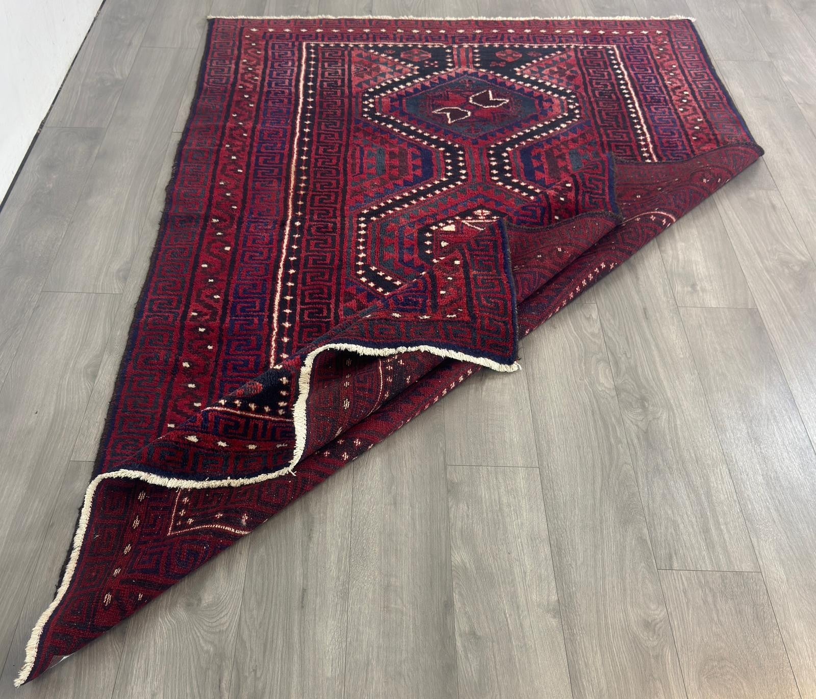 Schöner Belutsch Orientteppich Perserteppich Teppich 259cmx168cm C80121