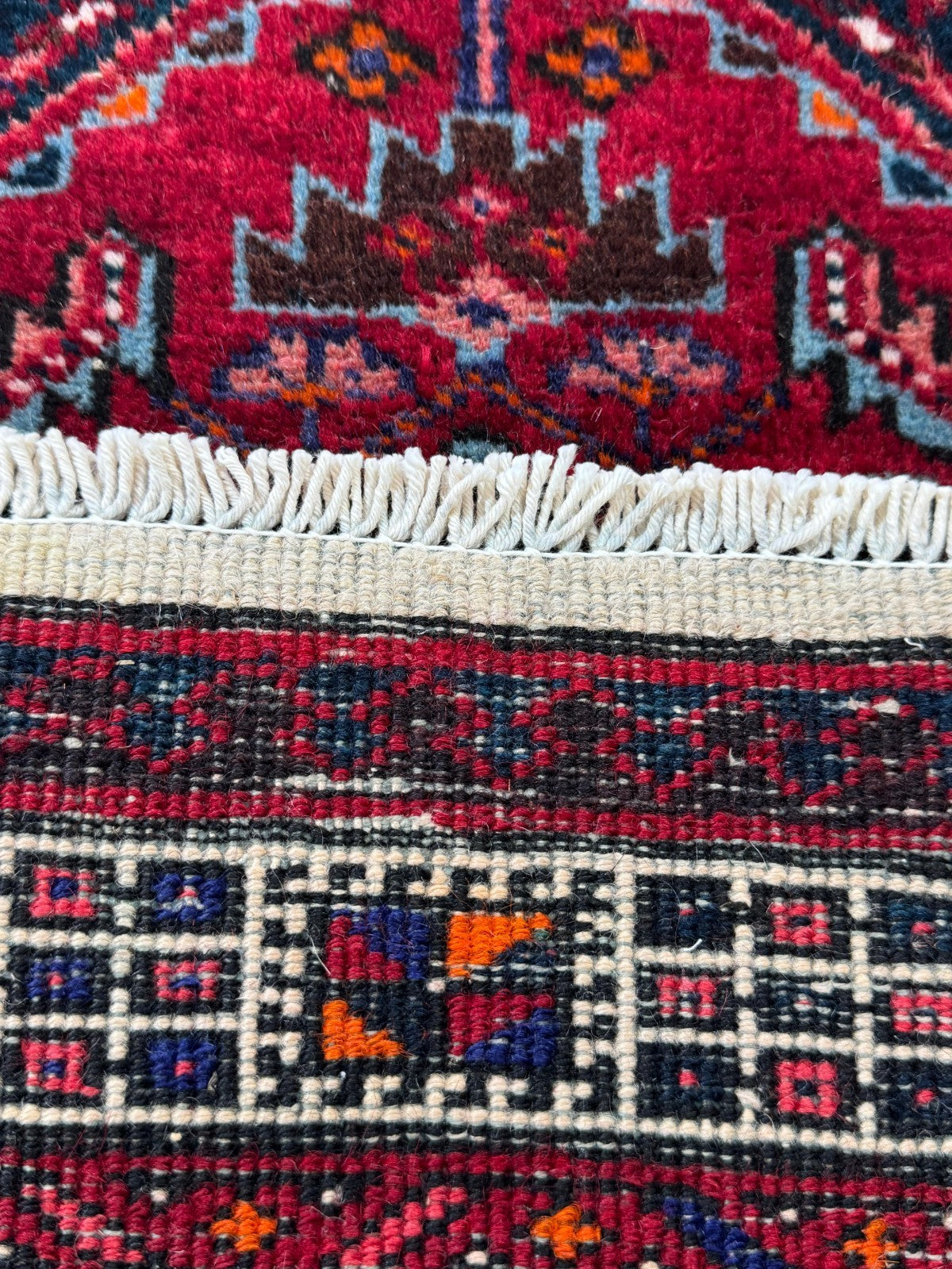 Schiraz GEREINIGT Orientteppich Perserteppich Teppich 155cmx95cm G0194