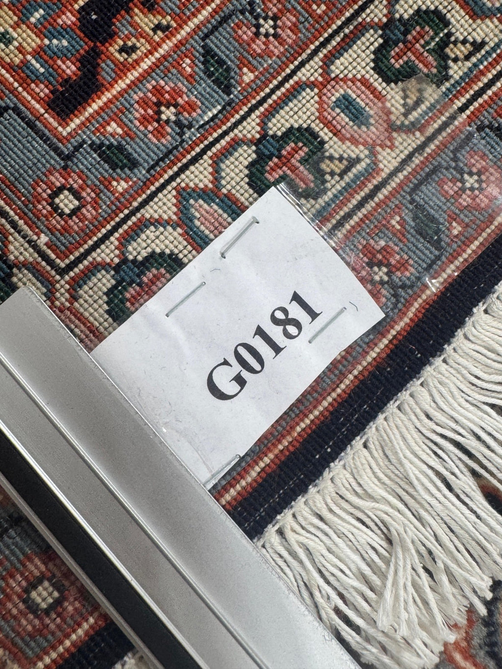 Täbriz Fein GEREINIGT Orientteppich Perserteppich Teppich 209cmx62cm G0181