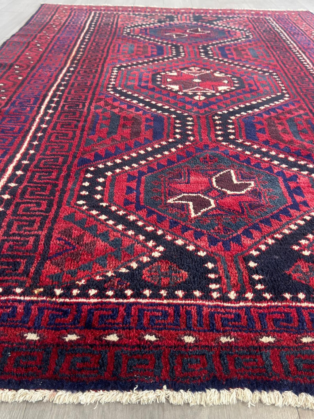 Schöner Belutsch Orientteppich Perserteppich Teppich 259cmx168cm C80121