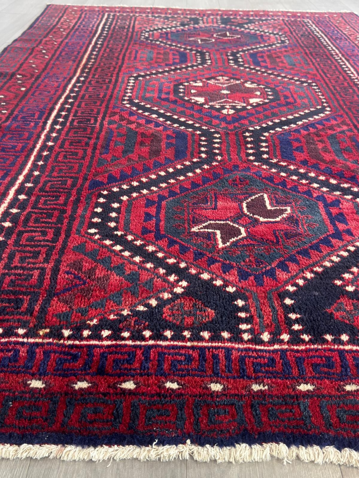 Schöner Belutsch Orientteppich Perserteppich Teppich 259cmx168cm C80121