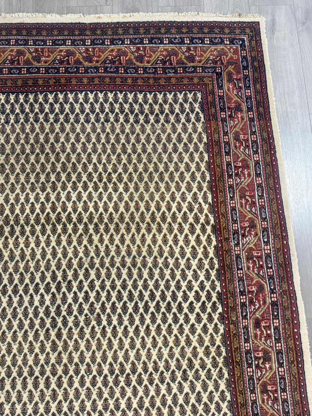 Schöner Sarough Mir Orientteppich Perserteppich  Teppich 246 cm x 172 cm C80035