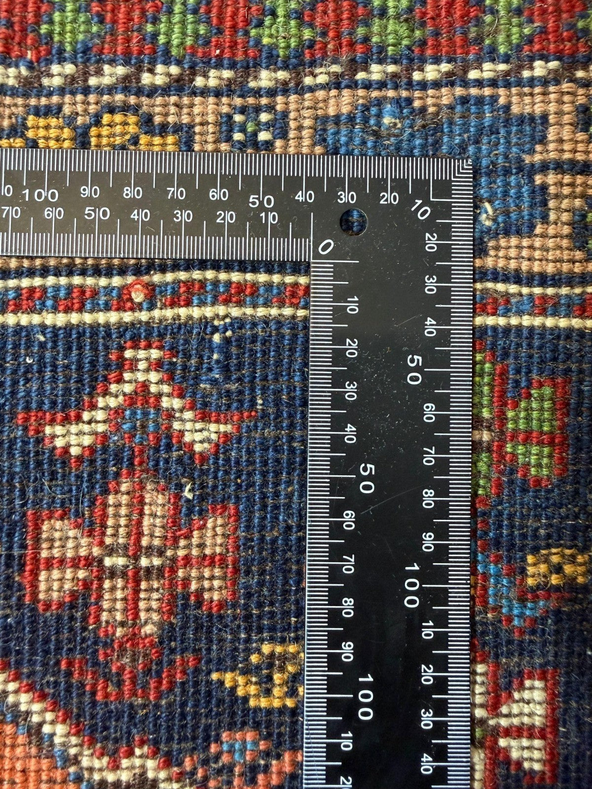 Schöner Kazak GEREINIGT  121cmx83cm Orientteppich Perserteppich Teppich G0285