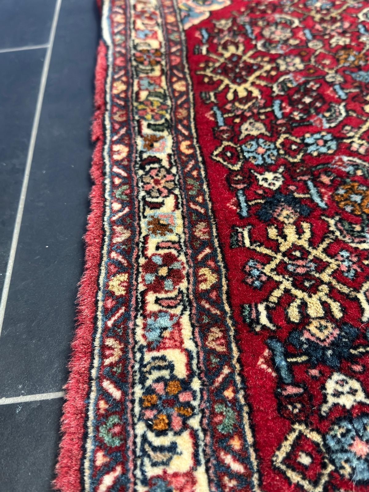 Vintage Bidjar GEREINIGT Orientteppich Perserteppich 122 cm x 74 cm G0310