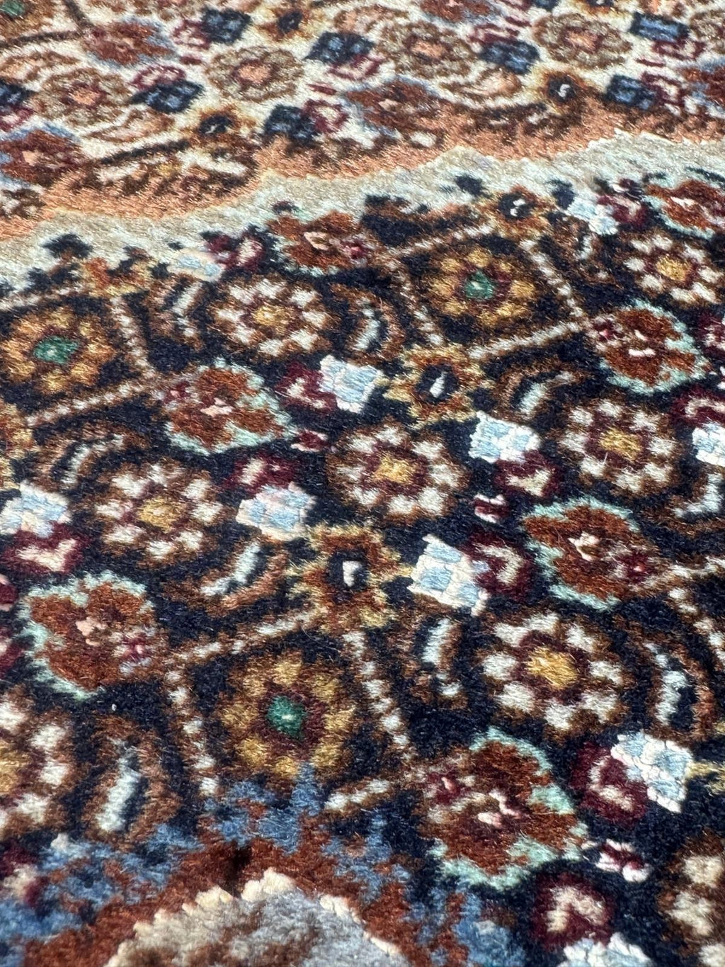 Täbriz Mahi GEREINIGT Orientteppich Perserteppich Teppich 157cm x 100cm G0223