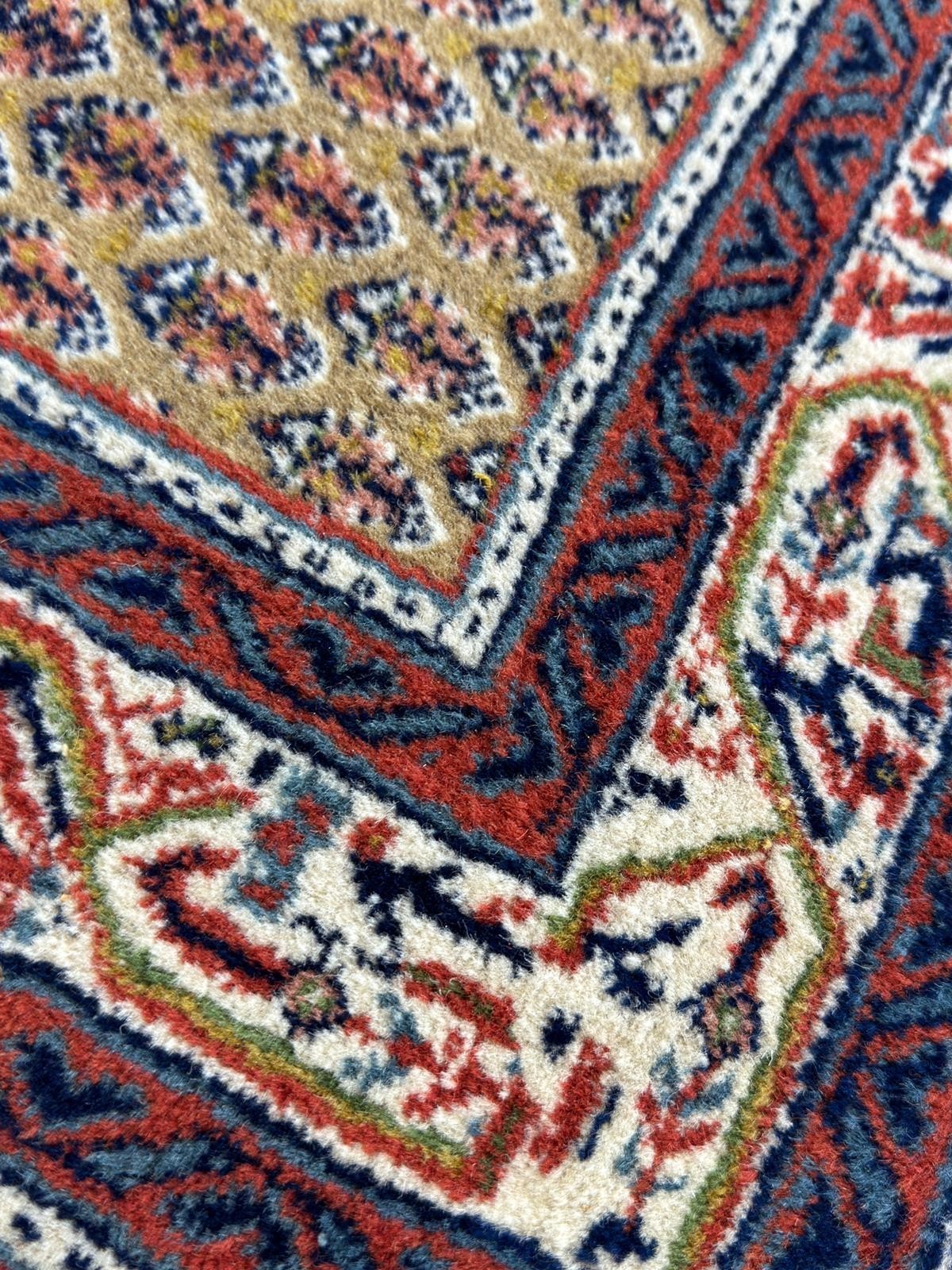 GEREINIGT Sarough Mir Orientteppich Perserteppich Teppich 157 cm x 92 cm CG0043