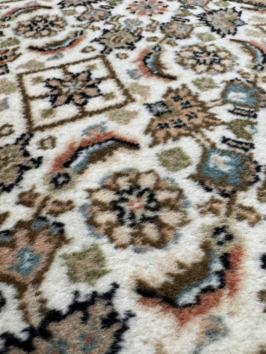 Herati GEREINIGT Orientteppich Perserteppich Teppich 91 cm x 61 cm CG0051