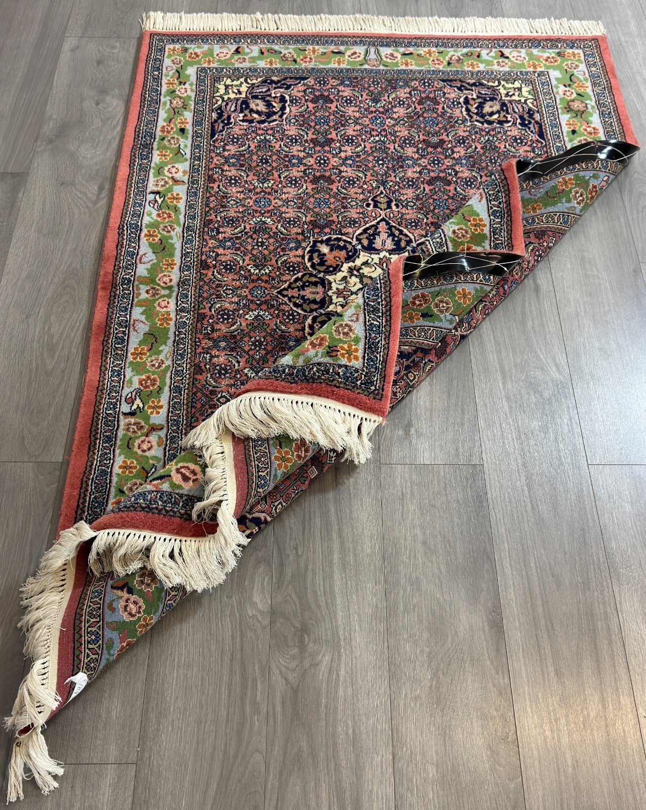 Schöner Isfahan GEREINIGT Orientteppich Perserteppich 180 cm x 121 cm CG0026