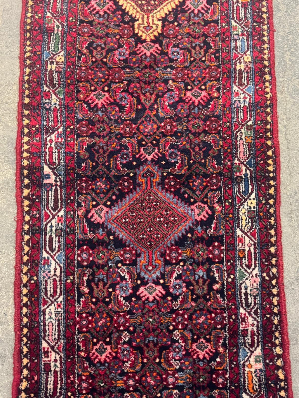 Schöner Malayer  GEREINIGT Orientteppich Perserteppich Teppich 500cmx89cm G0198