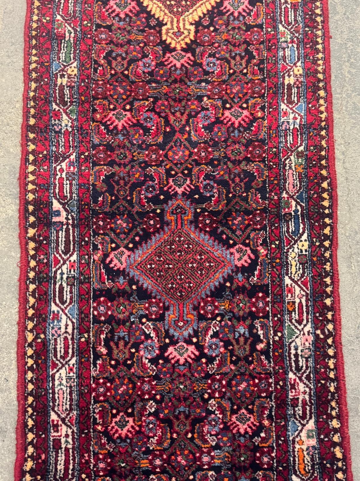 Schöner Malayer  GEREINIGT Orientteppich Perserteppich Teppich 500cmx89cm G0198