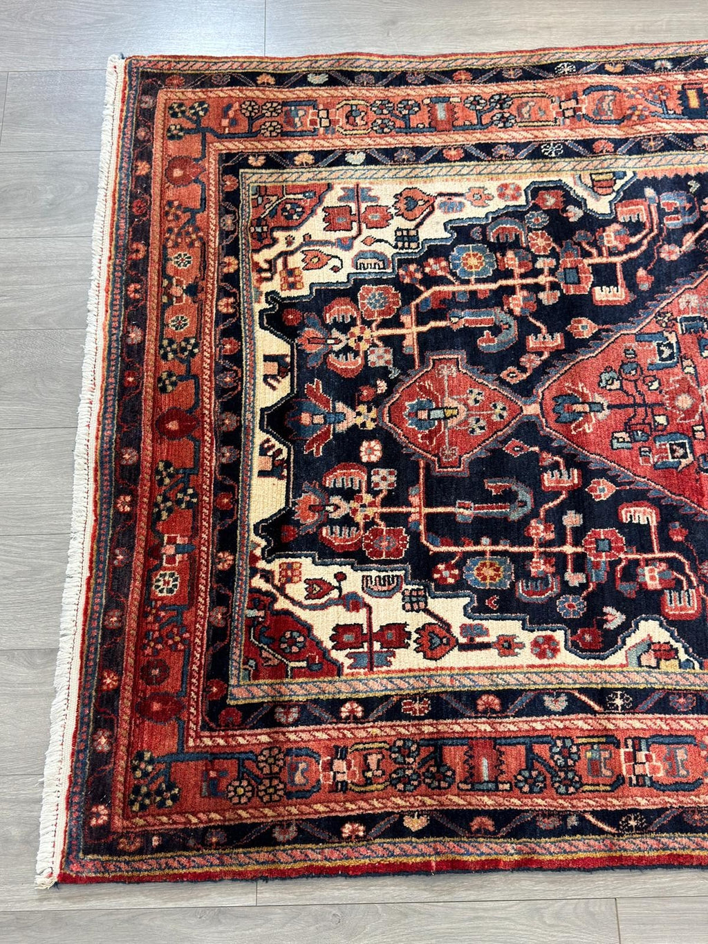 Schöner Bakhtiar GEREINIGT Orientteppich Perserteppich Teppich 254cmx154cm G0260