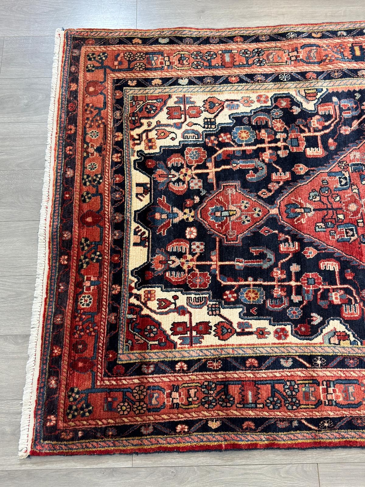 Schöner Bakhtiar GEREINIGT Orientteppich Perserteppich Teppich 254cmx154cm G0260