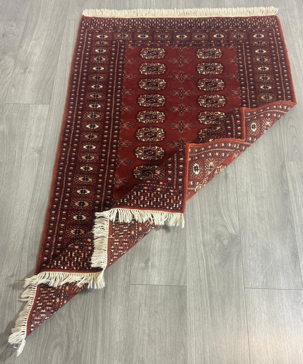 Schöner Buchara  Orientteppich Perserteppich Teppich 151cmx97cm 10672