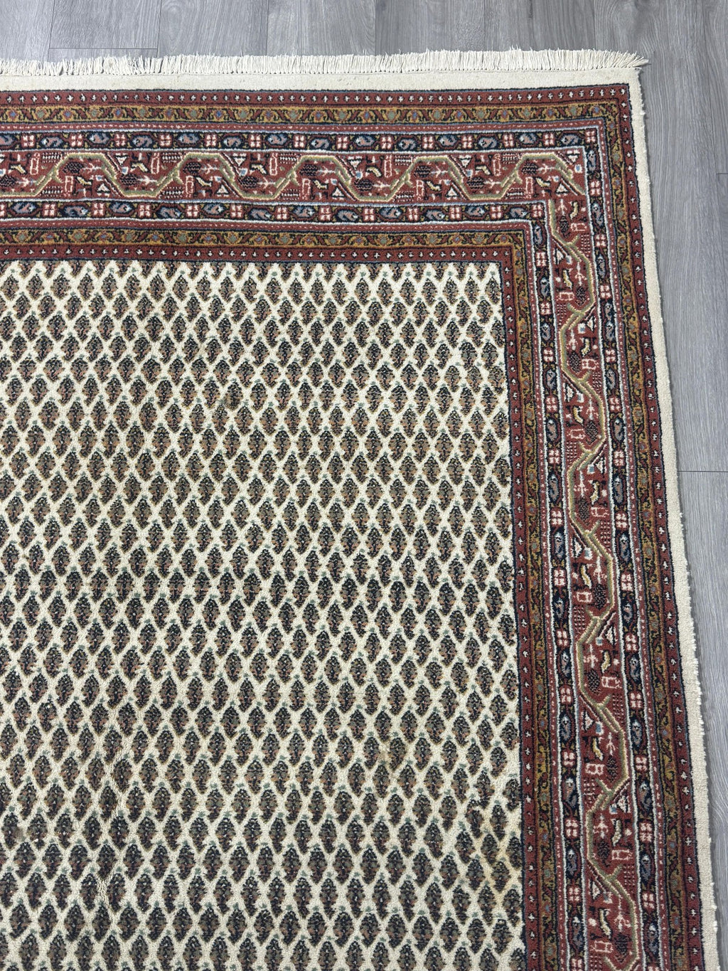 Schöner Sarough Mir Orientteppich Perserteppich  Teppich 246 cm x 172 cm C80035