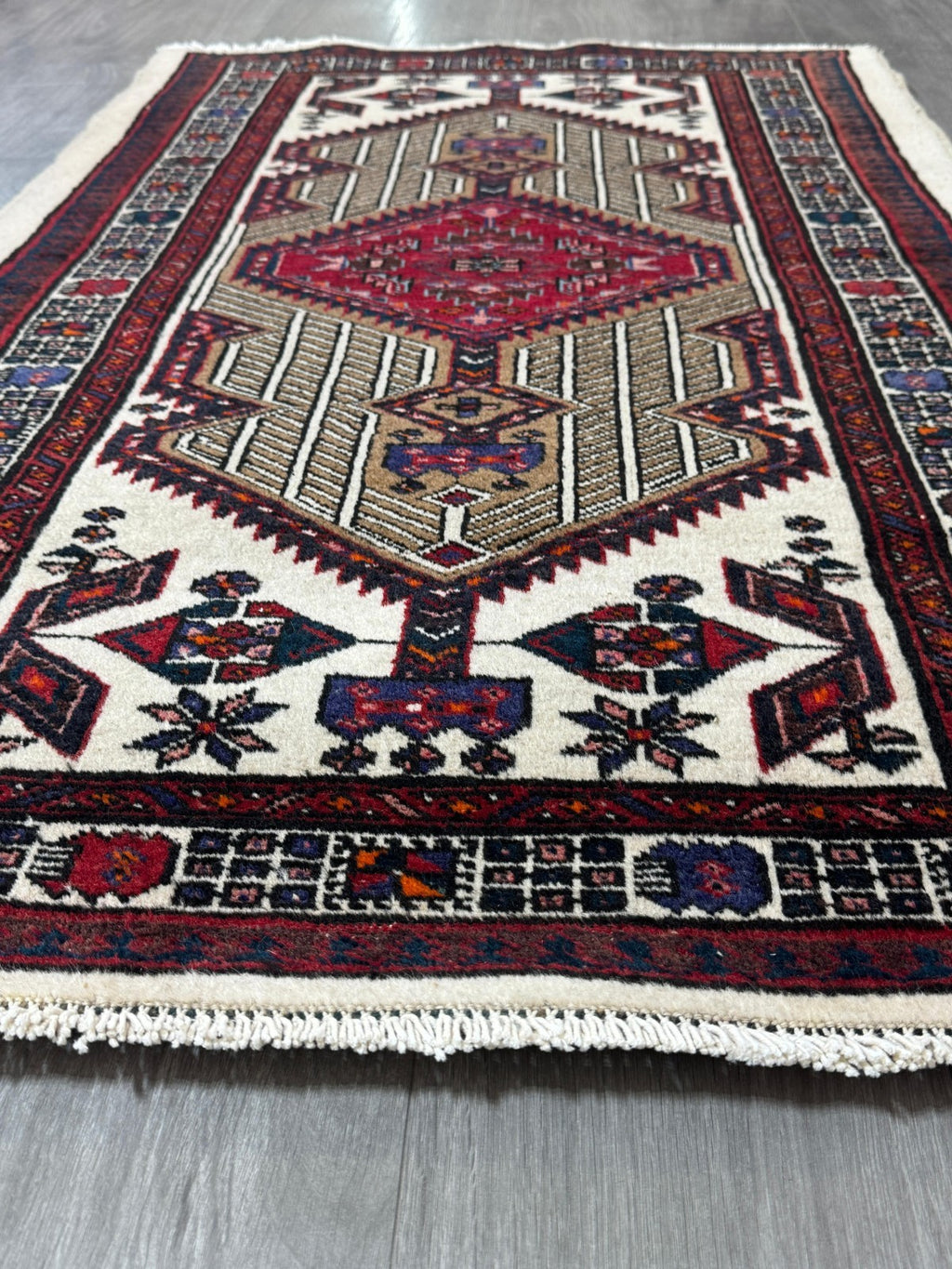 Schiraz GEREINIGT Orientteppich Perserteppich Teppich 155cmx95cm G0194