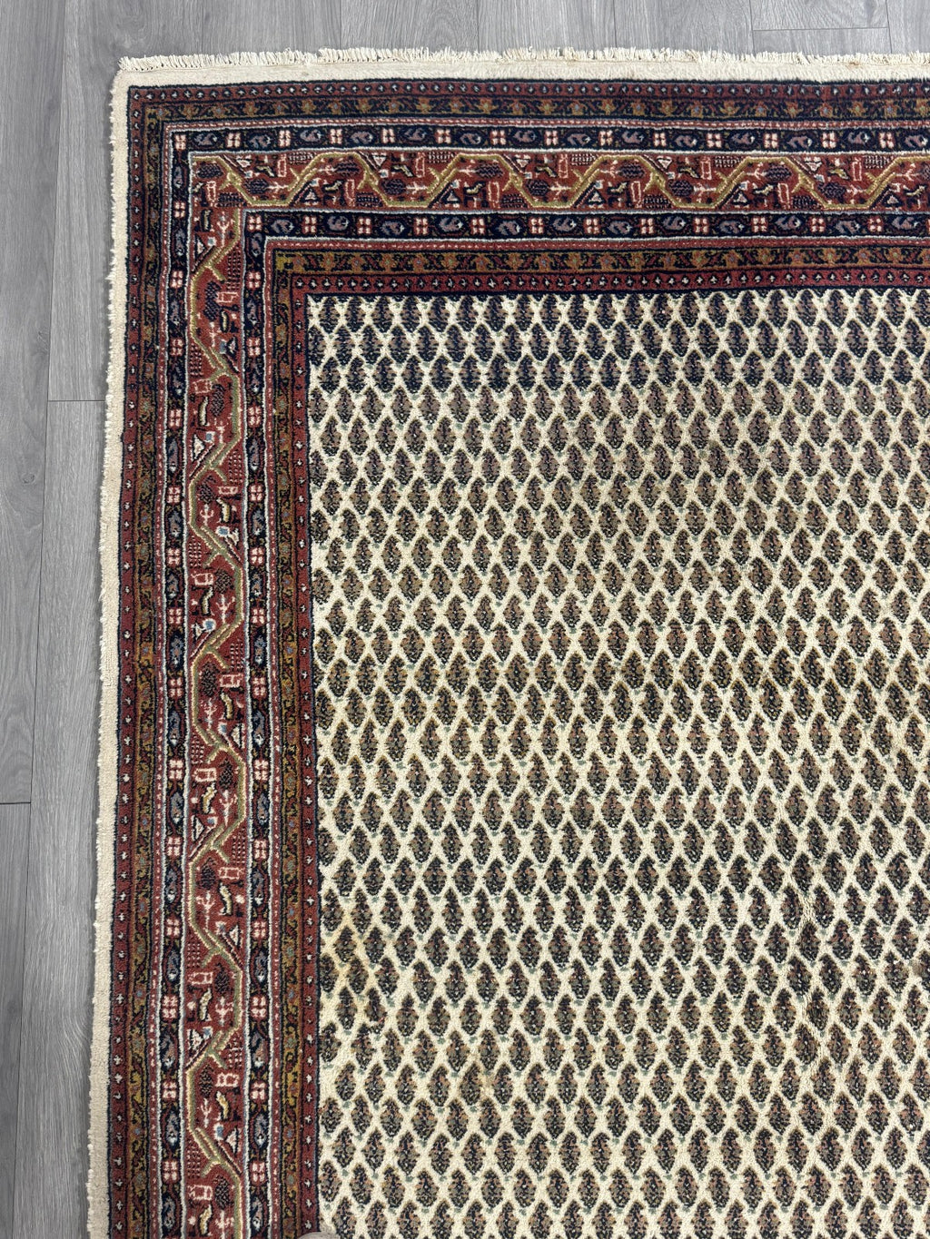 Schöner Sarough Mir Orientteppich Perserteppich  Teppich 246 cm x 172 cm C80035