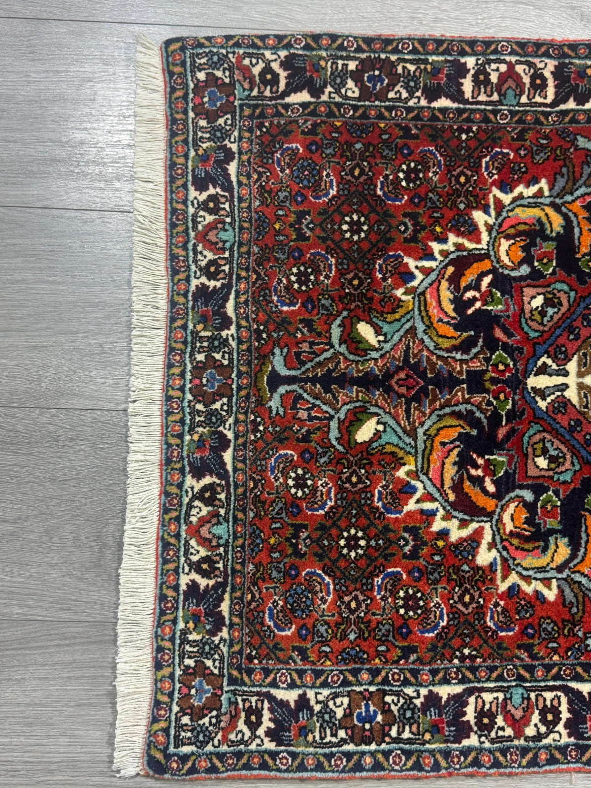 Schöner Bidjar GEREINIGT Orientteppich Perserteppich Teppich 85cmx70cm G0186