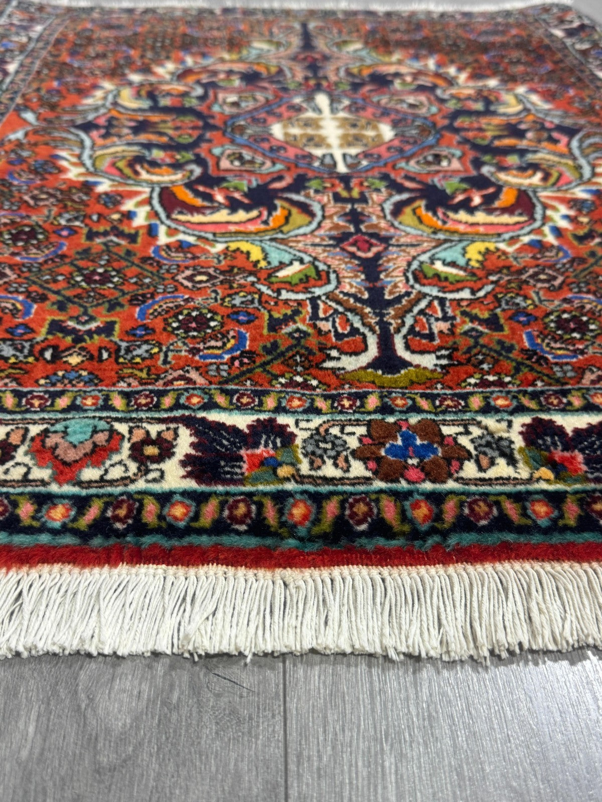 Schöner Bidjar GEREINIGT Orientteppich Perserteppich Teppich 85cmx70cm G0186