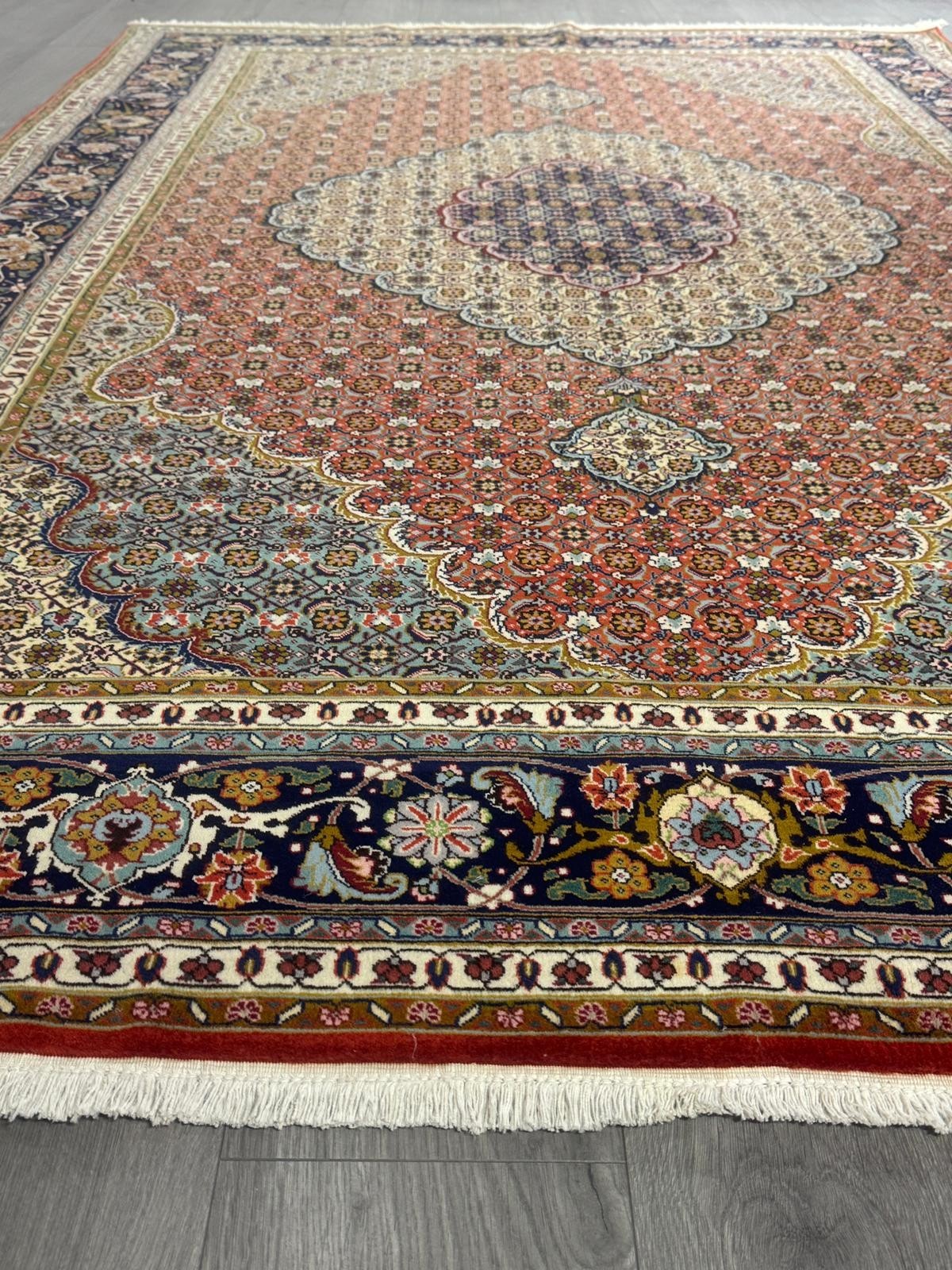 Täbriz  50 Raj GEREINIGT Orientteppich Perserteppich Teppich 278cmx180cm G0231