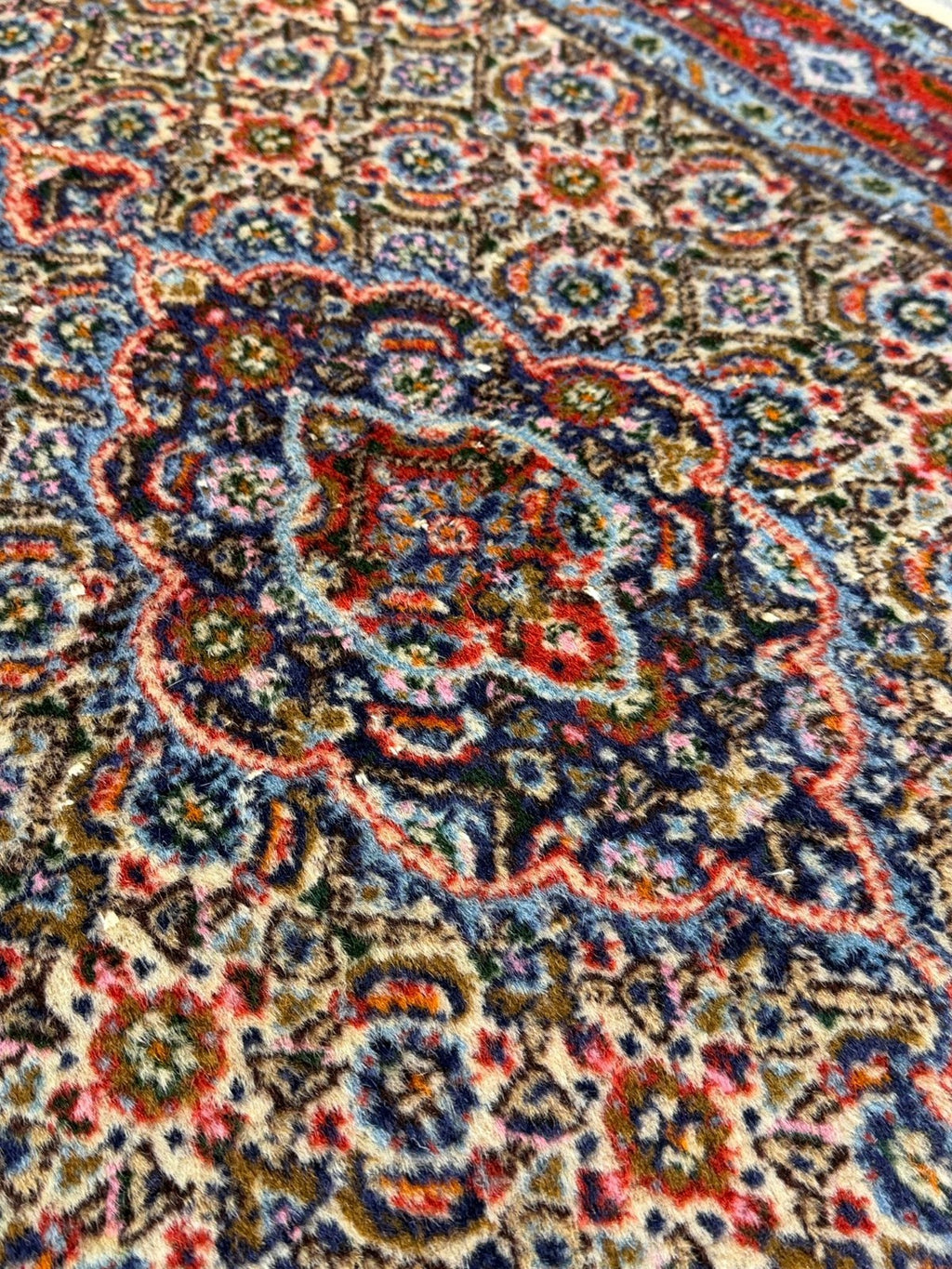 Schöner Moud GEREINIGT Orientteppich Perserteppich 142 cm x 76 cm 26-G10002