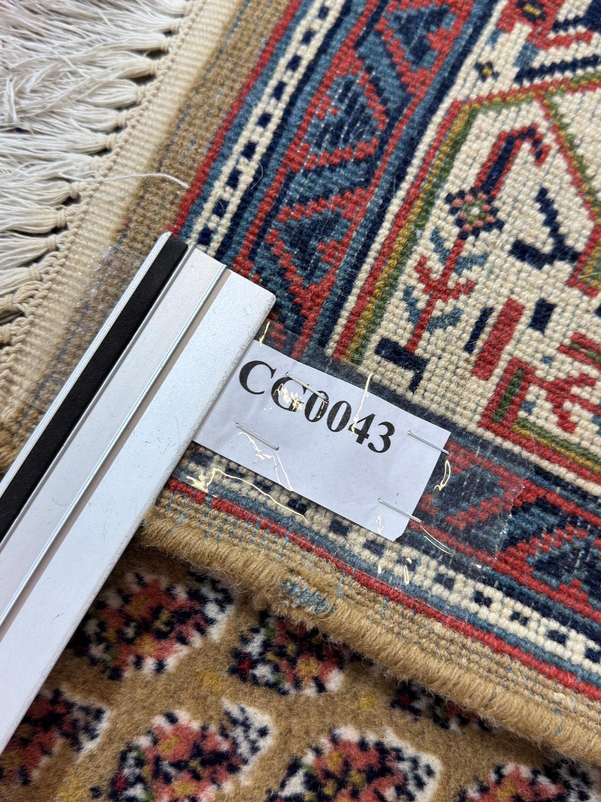 GEREINIGT Sarough Mir Orientteppich Perserteppich Teppich 157 cm x 92 cm CG0043