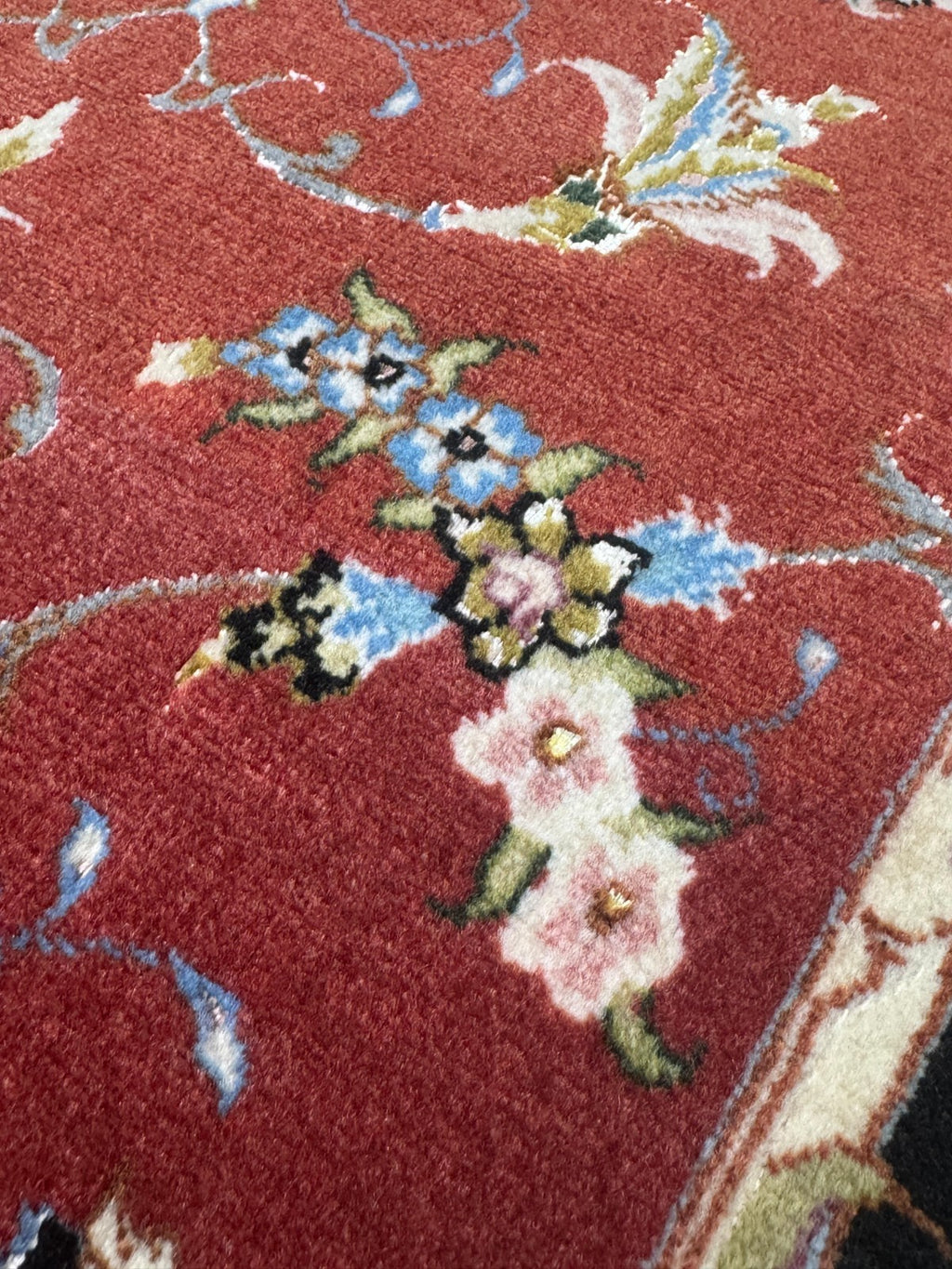 Täbriz Fein GEREINIGT Orientteppich Perserteppich Teppich 118cmx70cm G0184