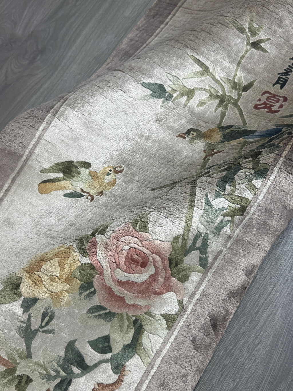 China SEIDE GEREINIGT Orientteppich Perserteppich Teppich 108cmx46cm G0177