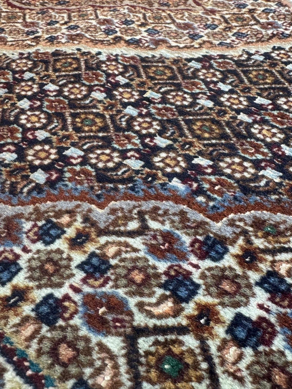 Täbriz Mahi GEREINIGT Orientteppich Perserteppich Teppich 157cm x 100cm G0223