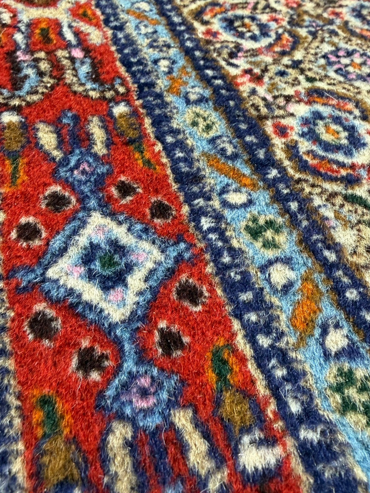 Schöner Moud GEREINIGT Orientteppich Perserteppich 142 cm x 76 cm 26-G10002