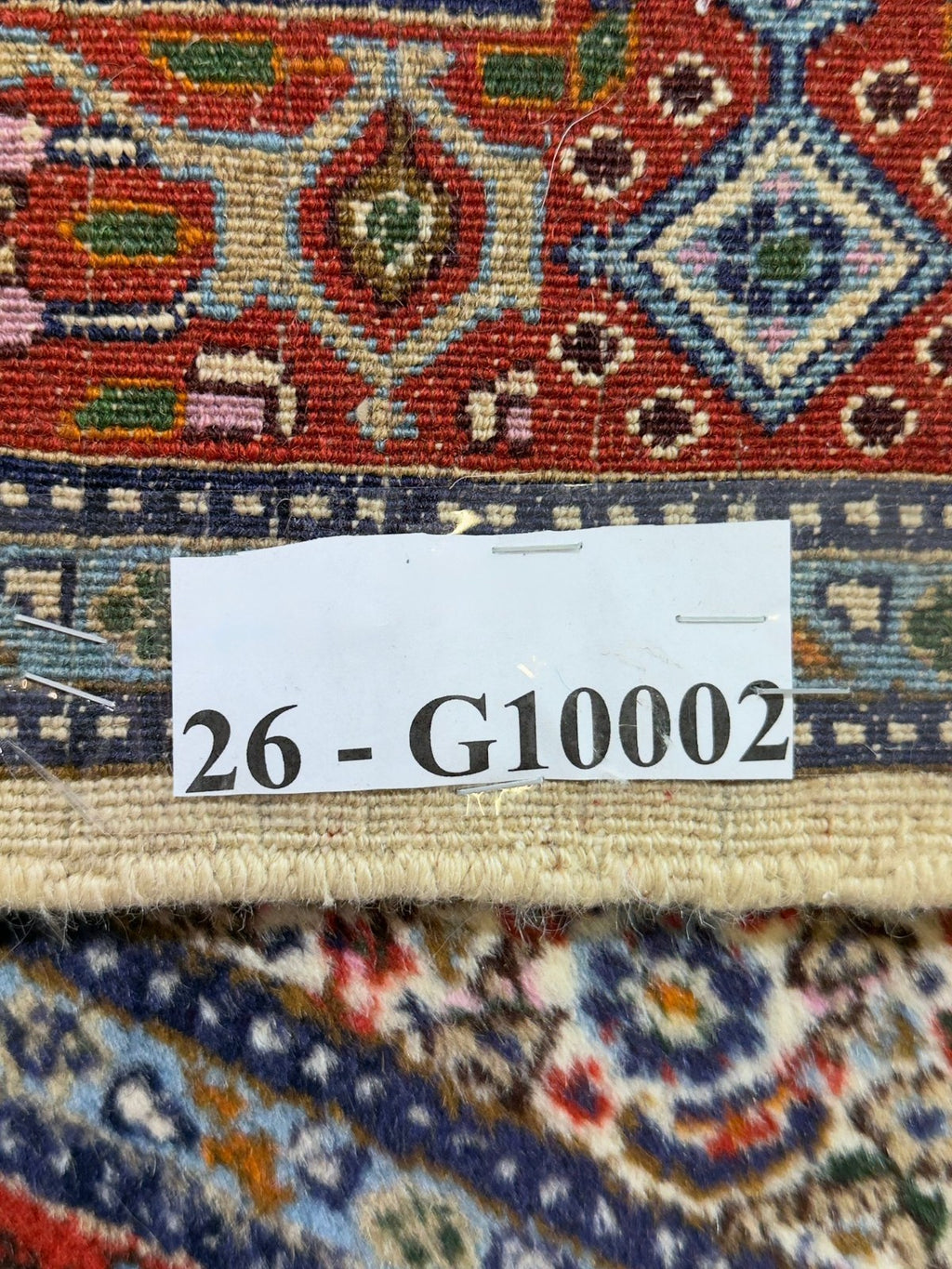 Schöner Moud GEREINIGT Orientteppich Perserteppich 142 cm x 76 cm 26-G10002