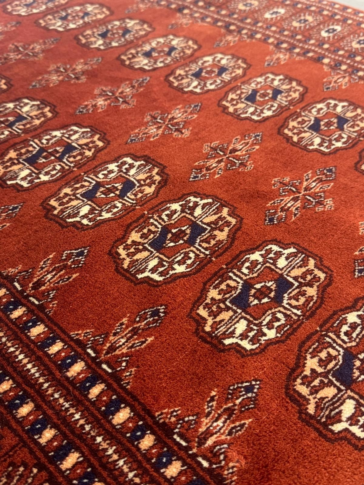 Schöner Buchara  Orientteppich Perserteppich Teppich 151cmx97cm 10672