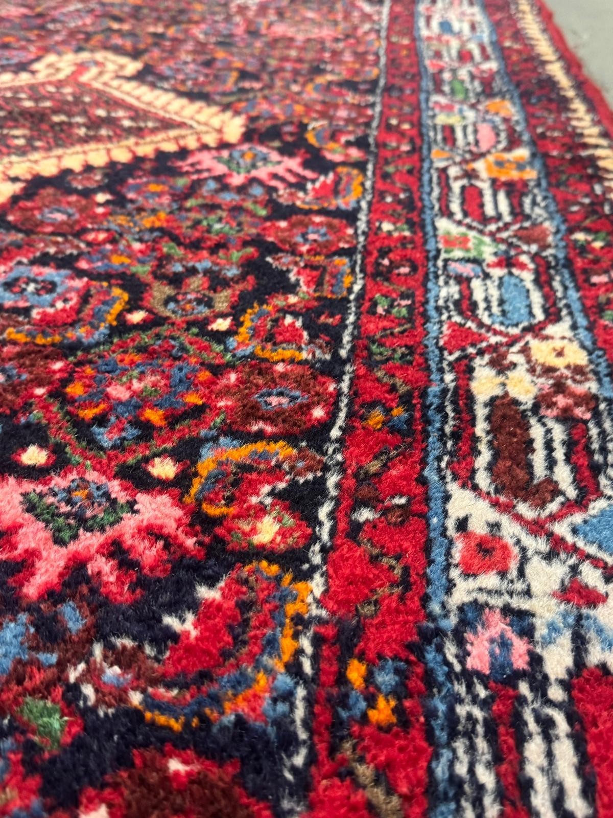 Schöner Malayer  GEREINIGT Orientteppich Perserteppich Teppich 500cmx89cm G0198