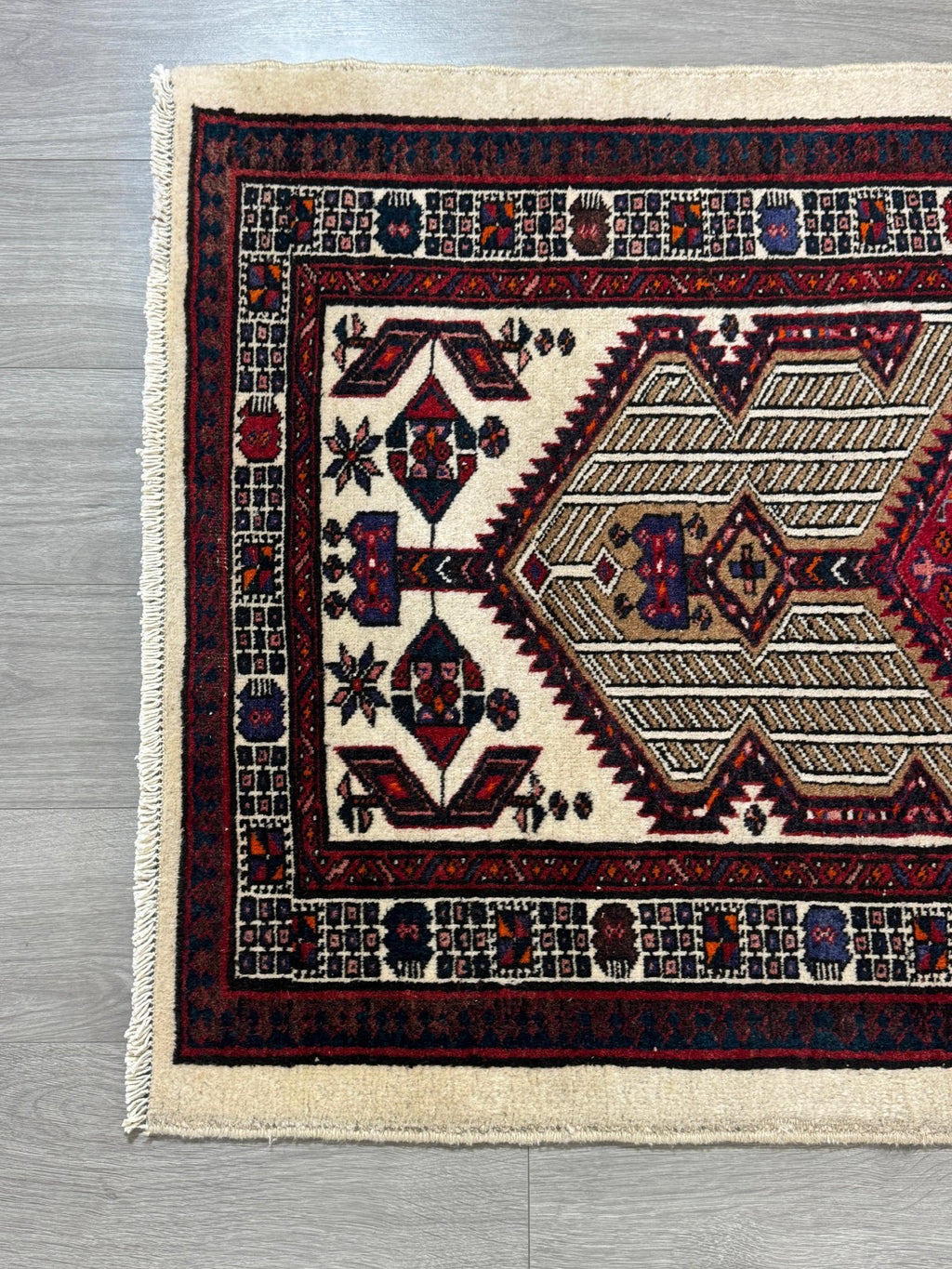 Schiraz GEREINIGT Orientteppich Perserteppich Teppich 155cmx95cm G0194