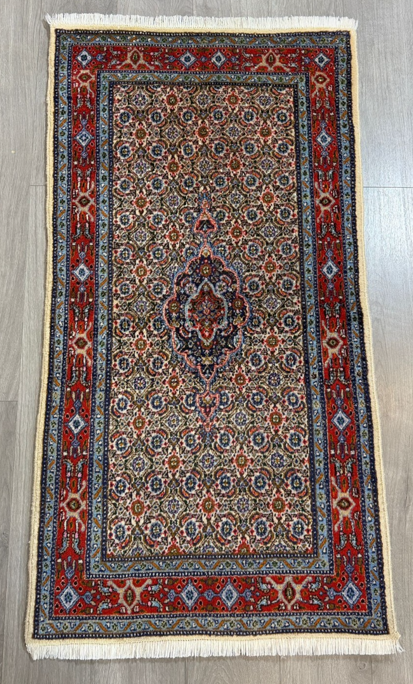 Schöner Moud GEREINIGT Orientteppich Perserteppich 142 cm x 76 cm 26-G10002