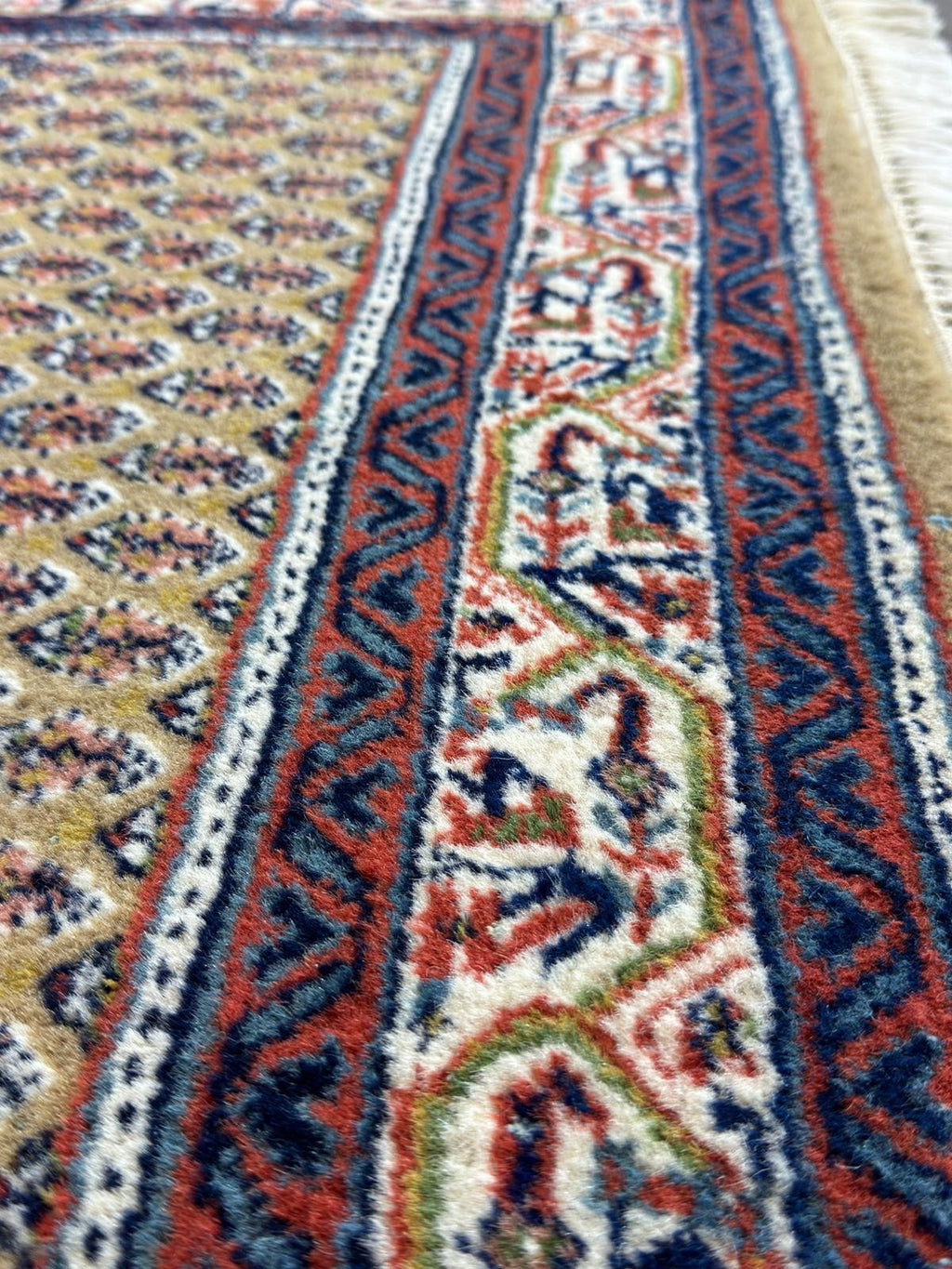 GEREINIGT Sarough Mir Orientteppich Perserteppich Teppich 157 cm x 92 cm CG0043