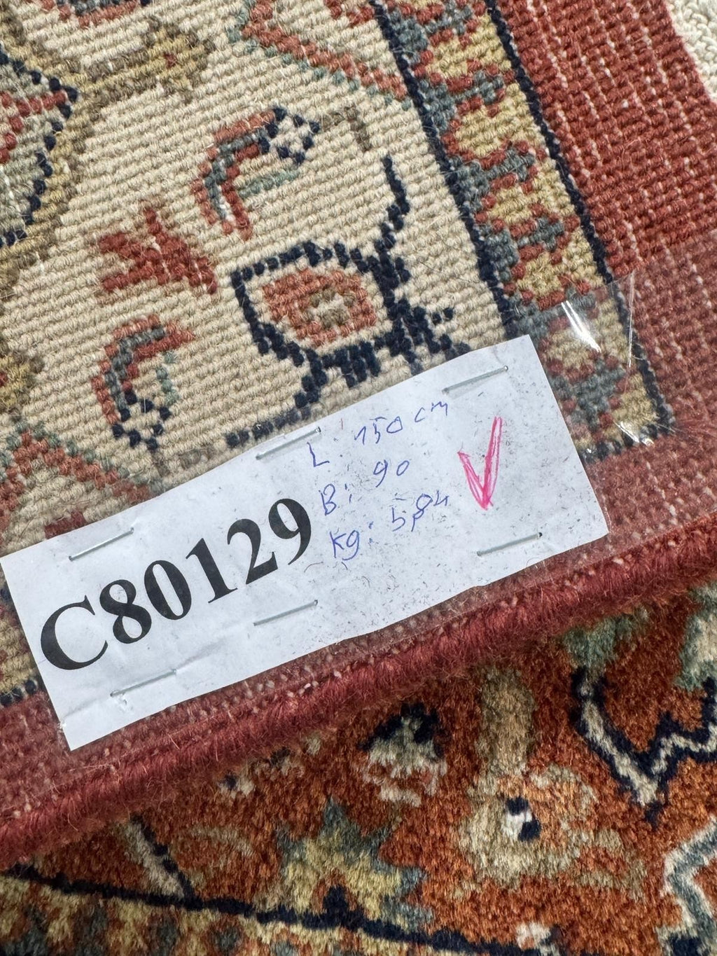 Schöner Bidjar Orientteppich Perserteppich Teppich 150cmx90cm C80129