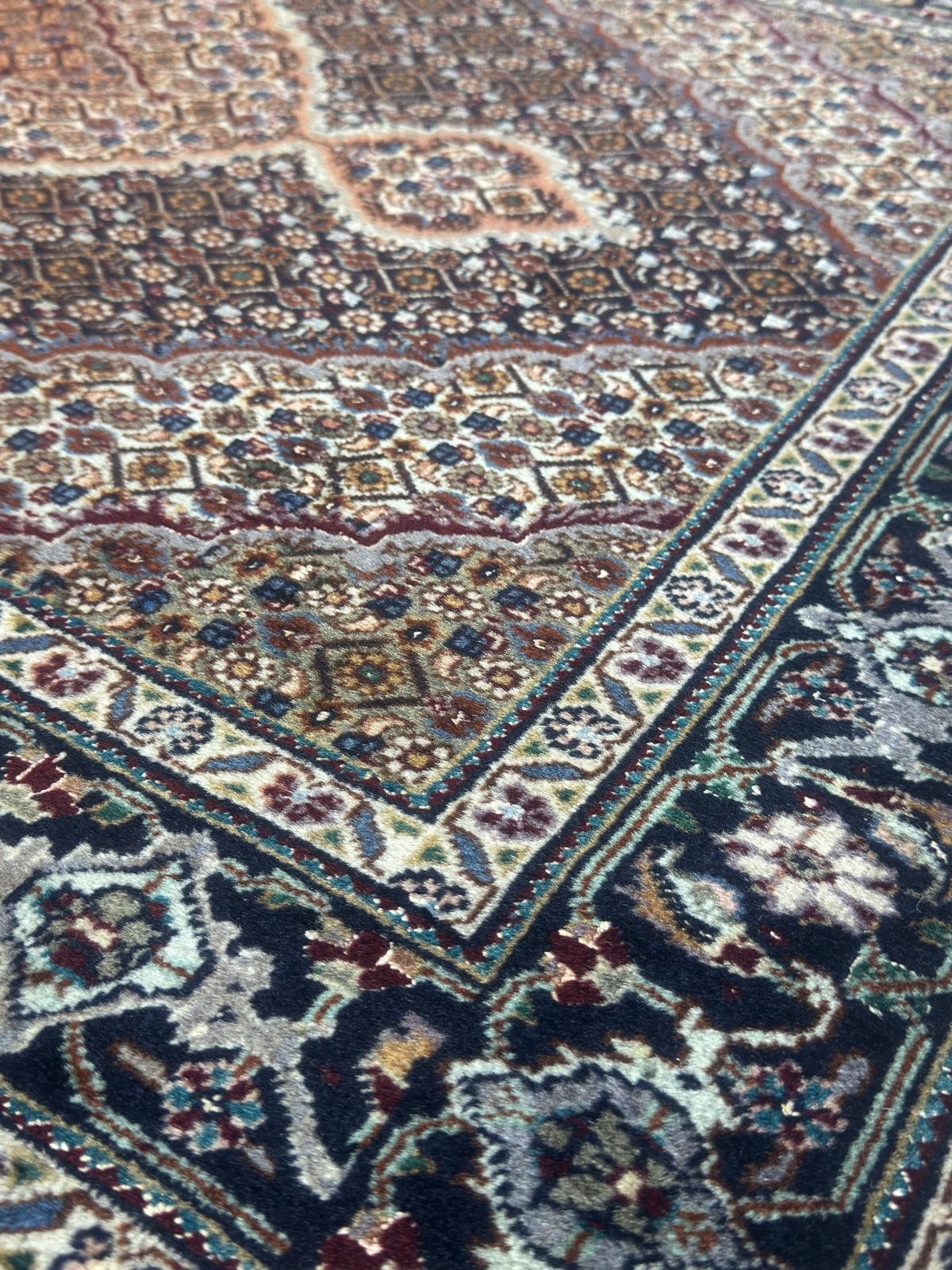 Täbriz Mahi GEREINIGT Orientteppich Perserteppich Teppich 157cm x 100cm G0223