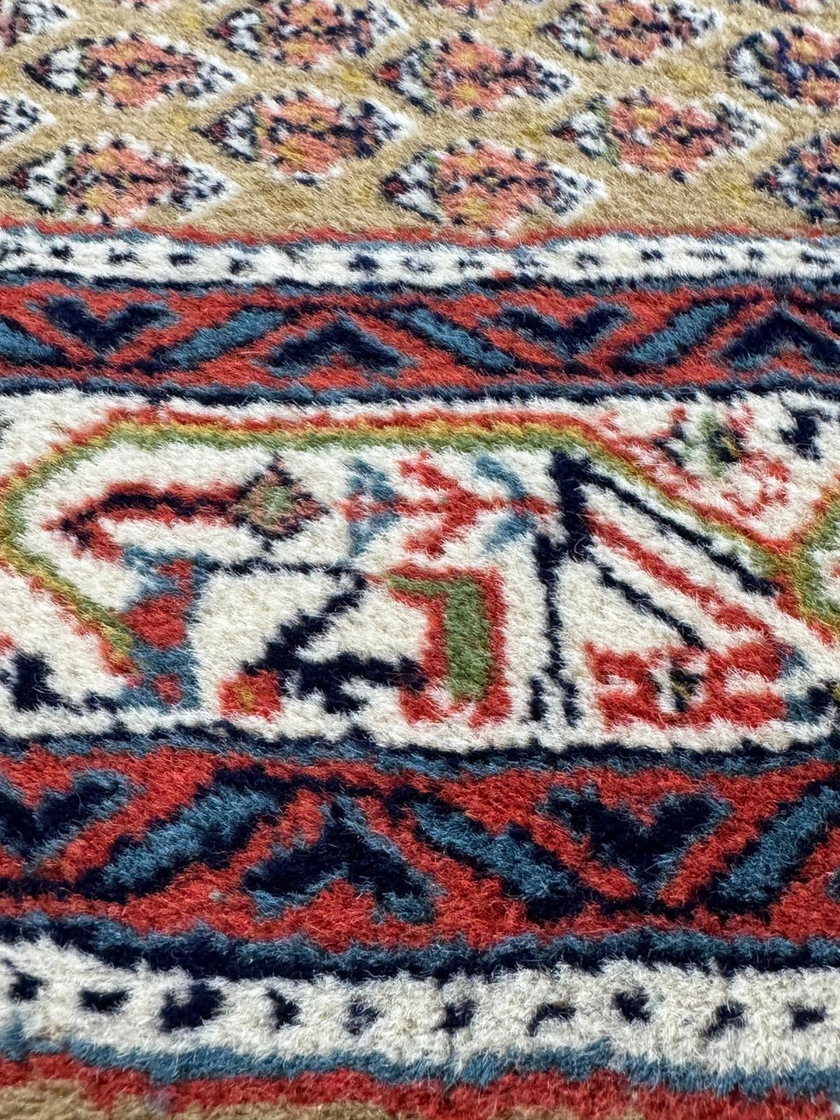 GEREINIGT Sarough Mir Orientteppich Perserteppich Teppich 157 cm x 92 cm CG0043