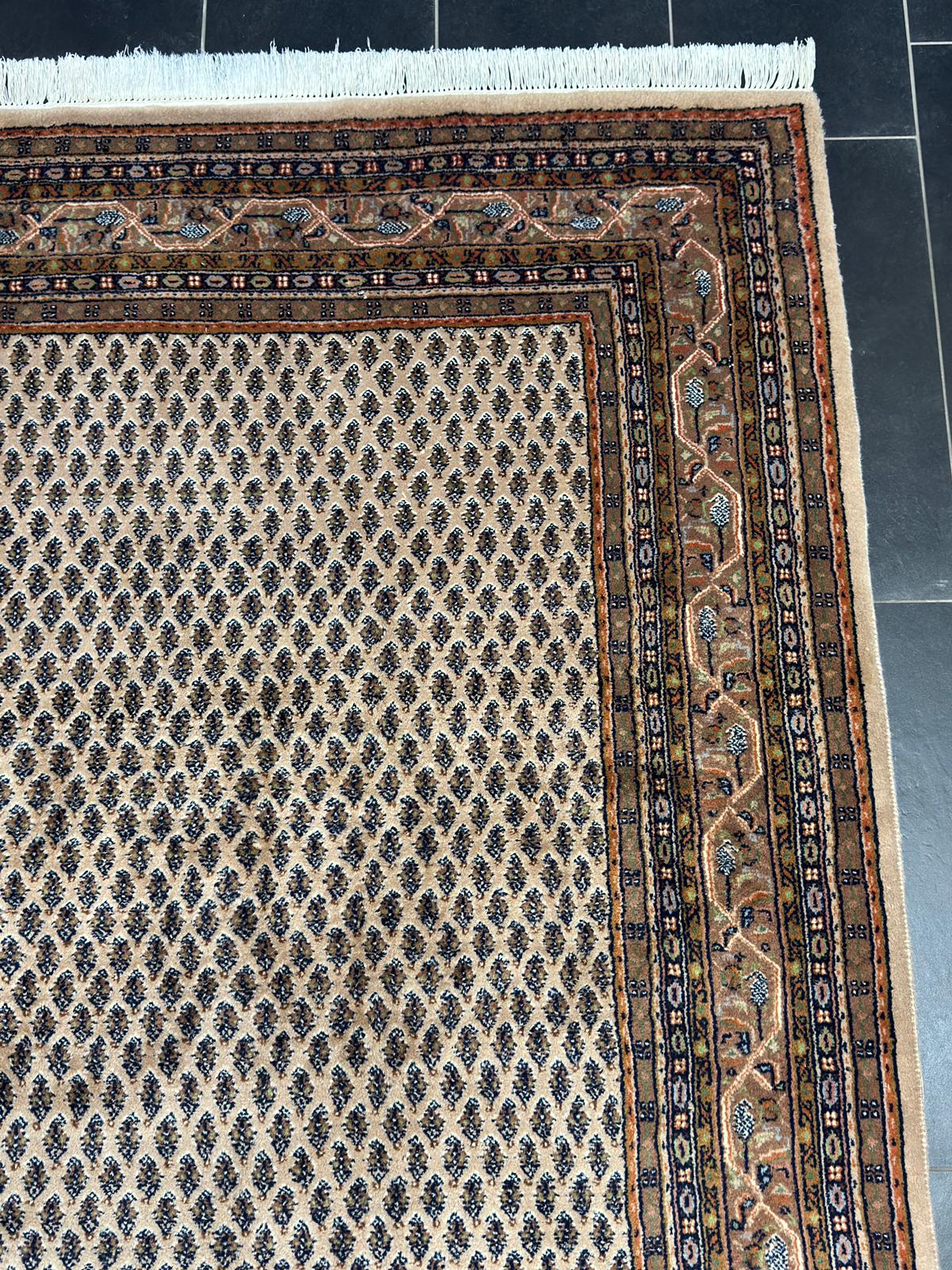 Handgeknüpfter Sarough Mir Orientteppich 230x160 cm professionell gereinigt